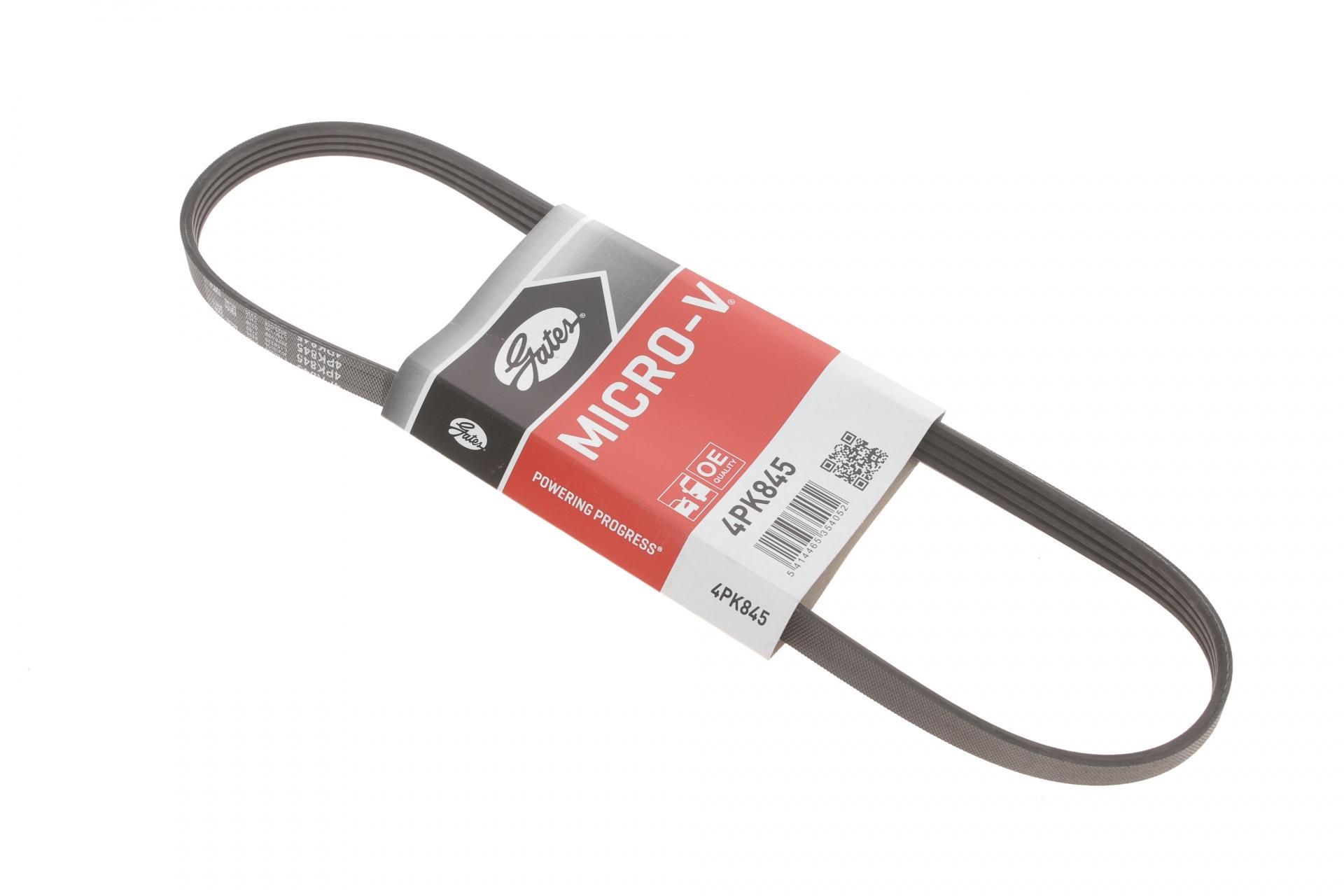 Ремень генератора GATES Honda Civic VI/Nissan Primera 1.3-6.0 87- (4PK845)