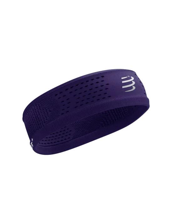 Пов'язка на голову Compressport Headband Thin Purple (21028139) - фото 2