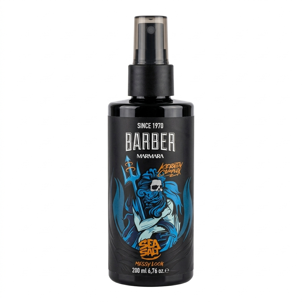Сольовий спрей для стилізації волосся з морською сіллю Marmara Barber Sea Salt Poseidon Spray 200 мл (BSS-200-PS) Сольовий спрей для стилізації волосся з морською сіллю Marmara Barber Sea Salt Poseidon Spray 200 мл (BSS-200-PS)