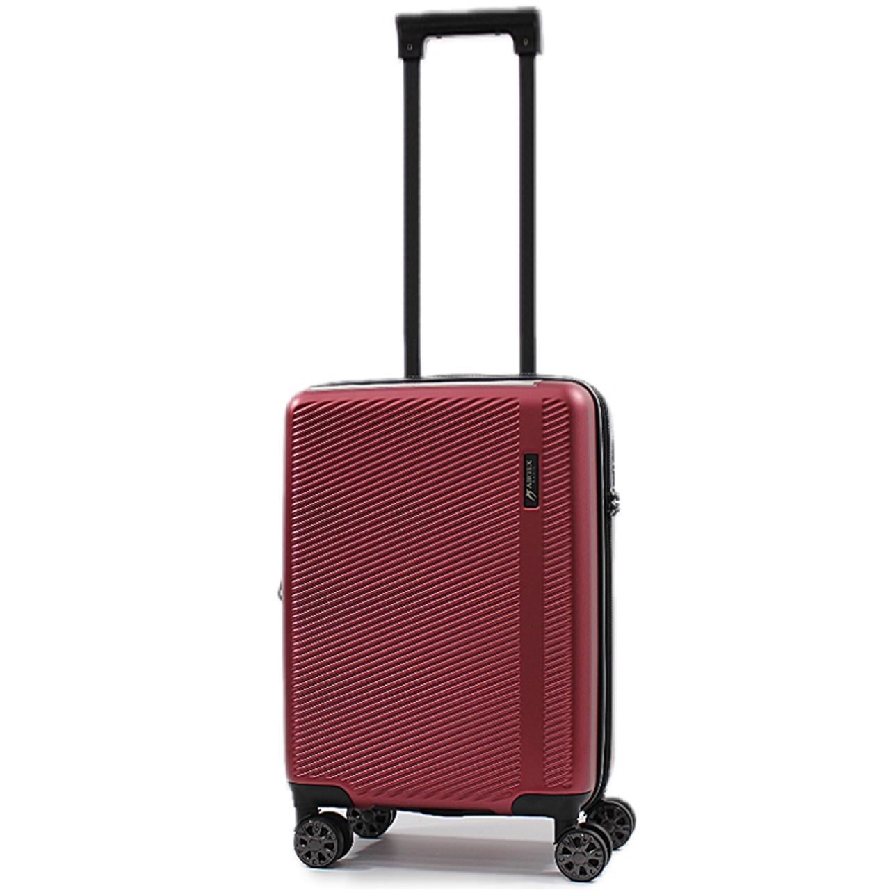 Чемодан имел AIRTEX поликарбонат S 55х35х20 + 5 см 43 л 2,85 кг Красный (231)