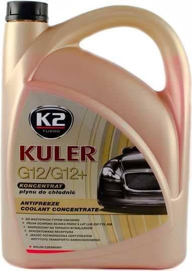 Рідина охолоджуюча K2 Kuler Long Life -35 °C G12 5 л Червоний