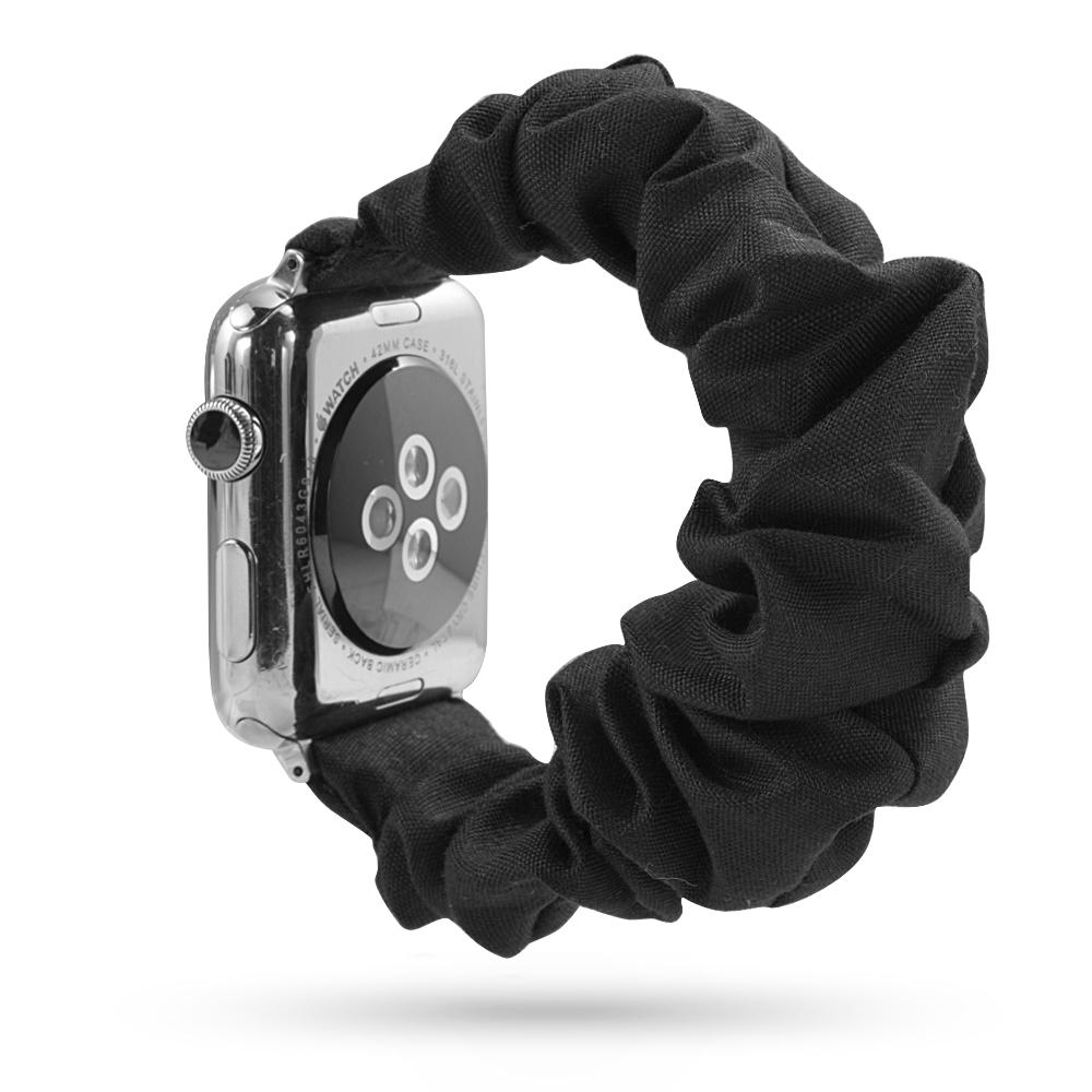Ремешок для Apple Watch + резинка для волос 42-44 мм Темно-серый Ремешок для Apple Watch + резинка для волос 42-44 мм Темно-серый