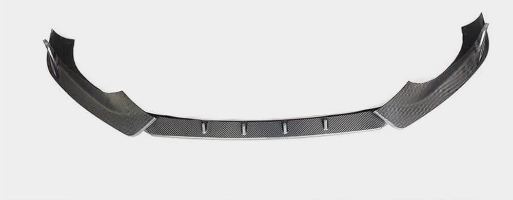 Накладка на передний бампер DDCarbon Lip V2 Base 2014-2019/Audi ТТ 2014-2023 гг. карбон (133095)