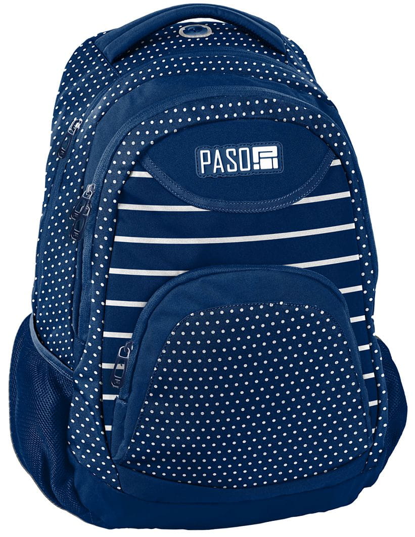 Рюкзак городской PASO молодежный 28 л Синий (18-2708DO)