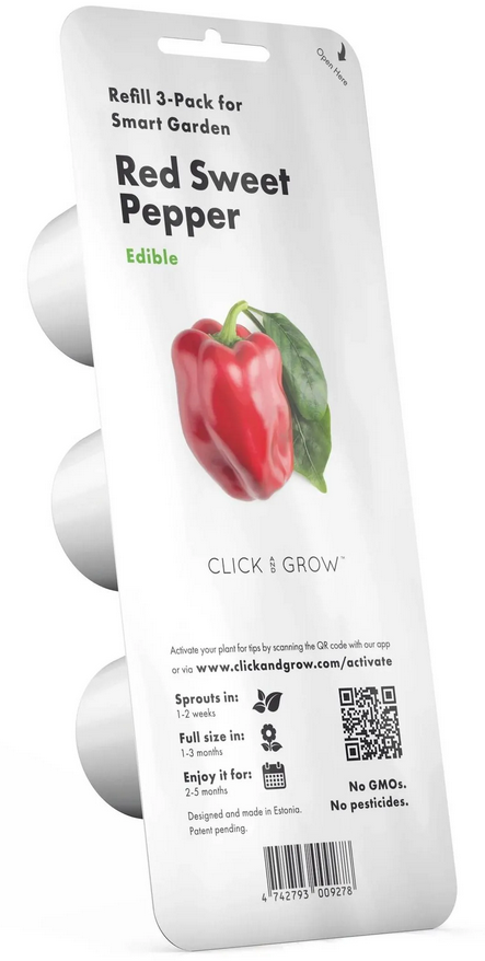 Картридж для розумної ферми Click&Grow солодкий червоний перець (A-014342)