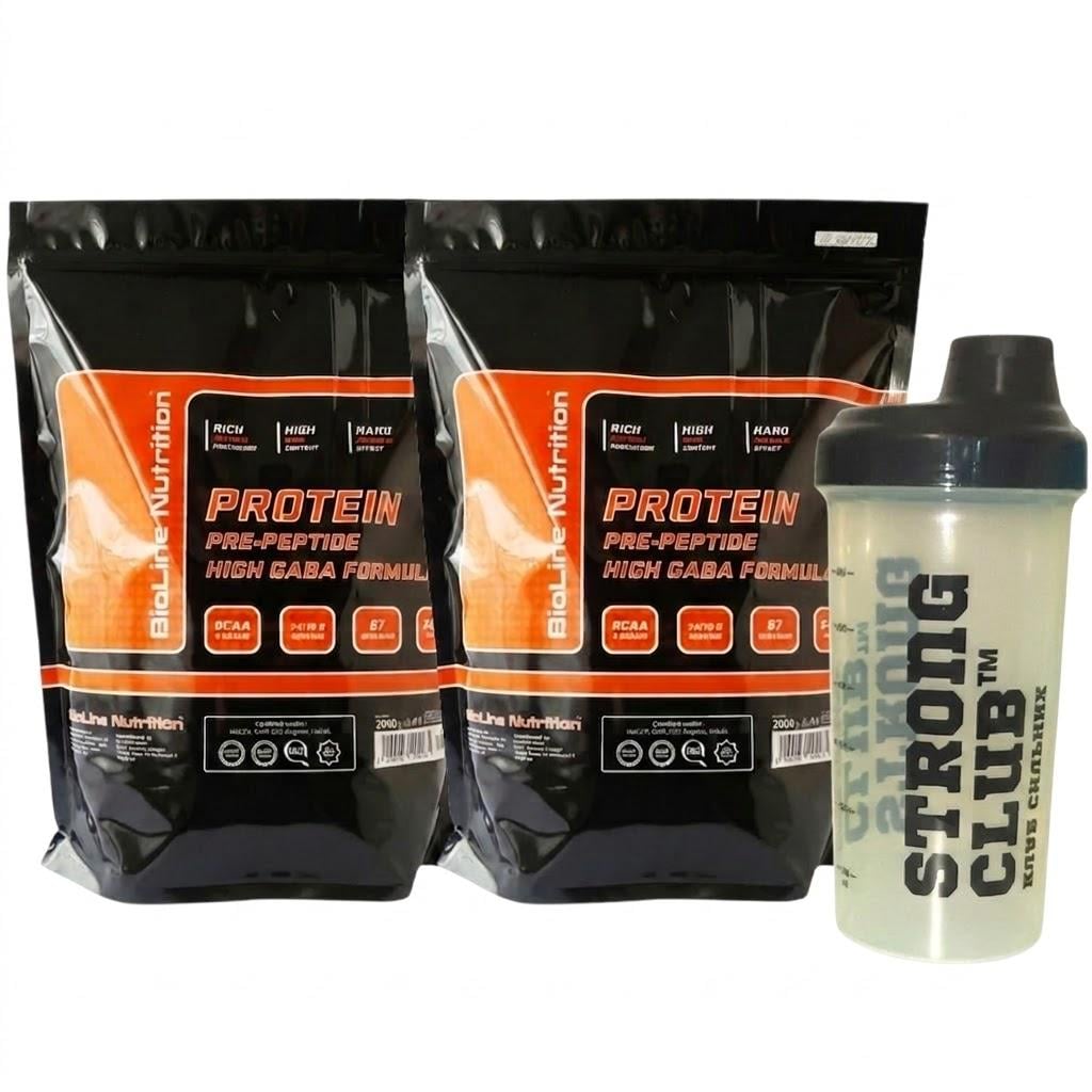 Набір BioLine Nutrition Протеїн 4 кг /Шейкер