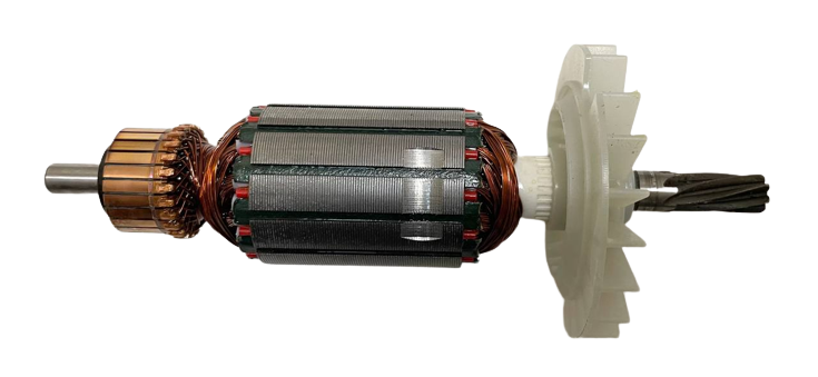 Якорь перфоратора Dnipro-M RH-100Q 153х35 7-з лево