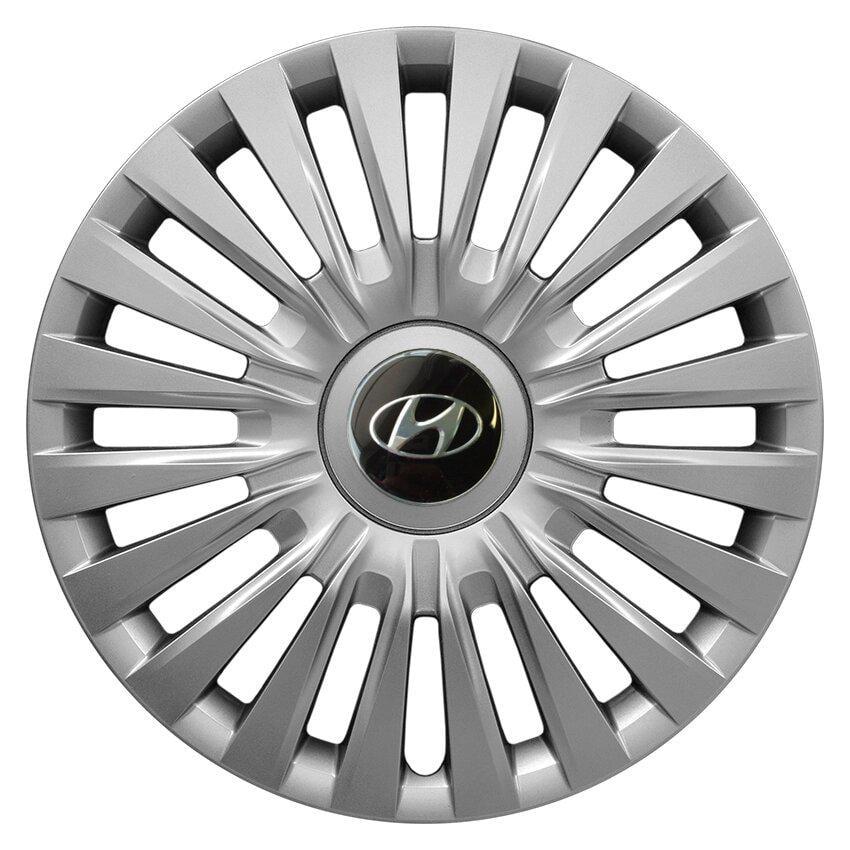Комплект колпаков JAWOPLAST Vento R13 для Hyundai 4 шт. Silver (28435031)