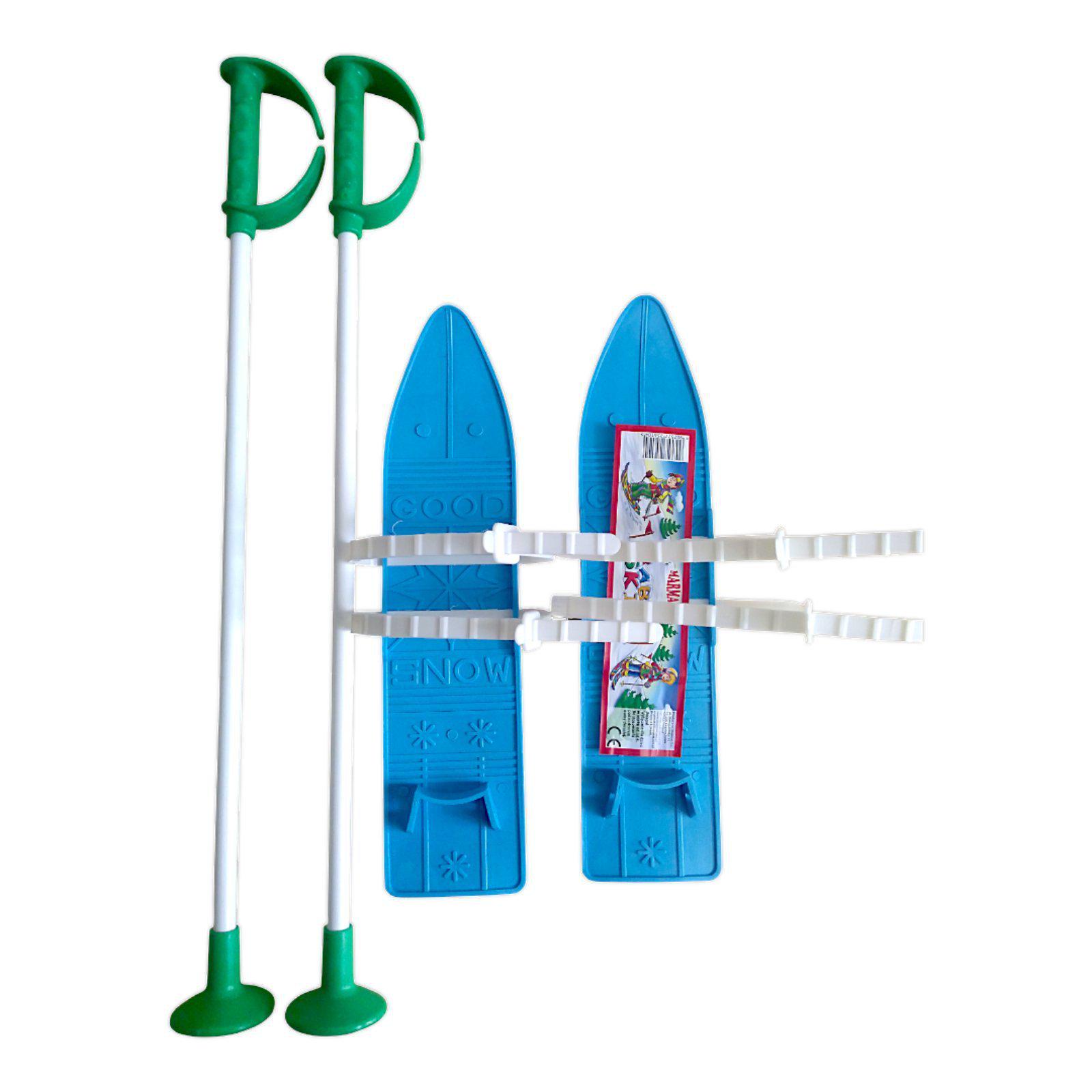 Набір лижний дитячий Marmat 40 см Синій (16854) - фото 1