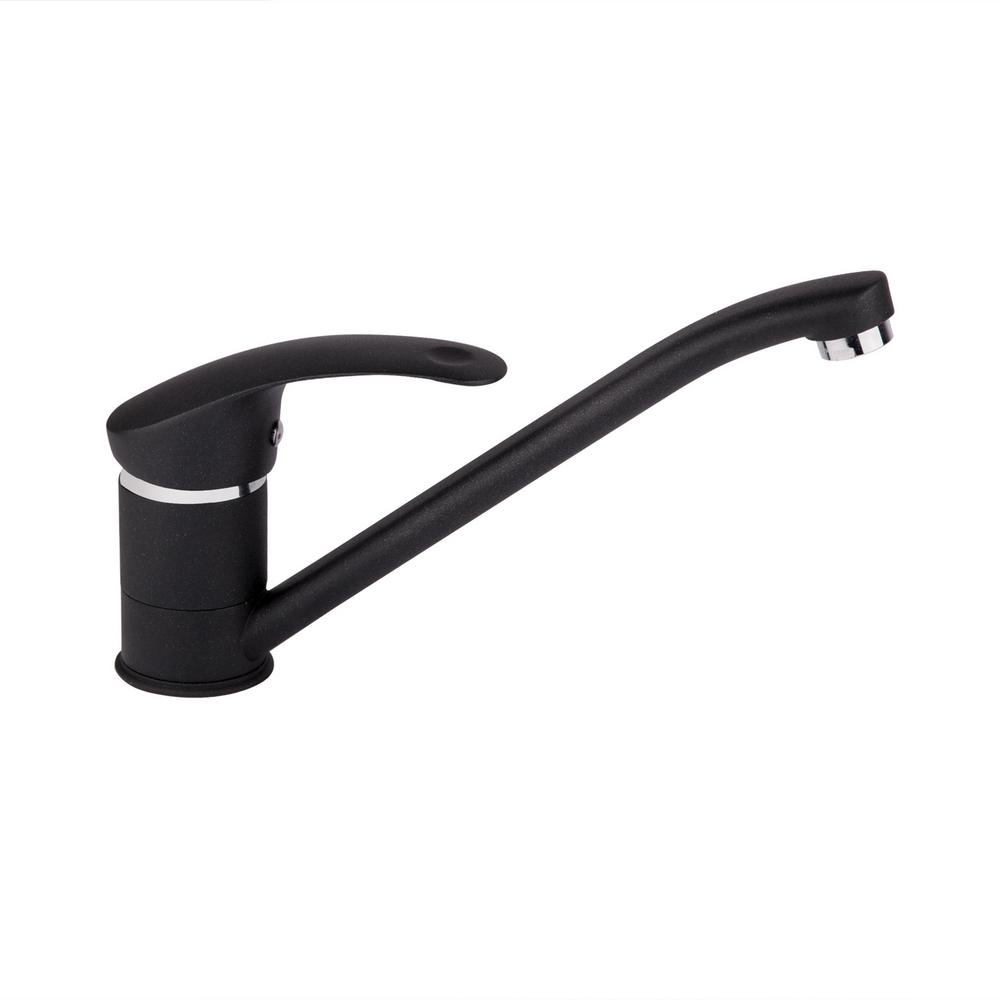 Смеситель для кухни Q-tap MARS QTMARSBLM002 однорычажный Черный (148524)