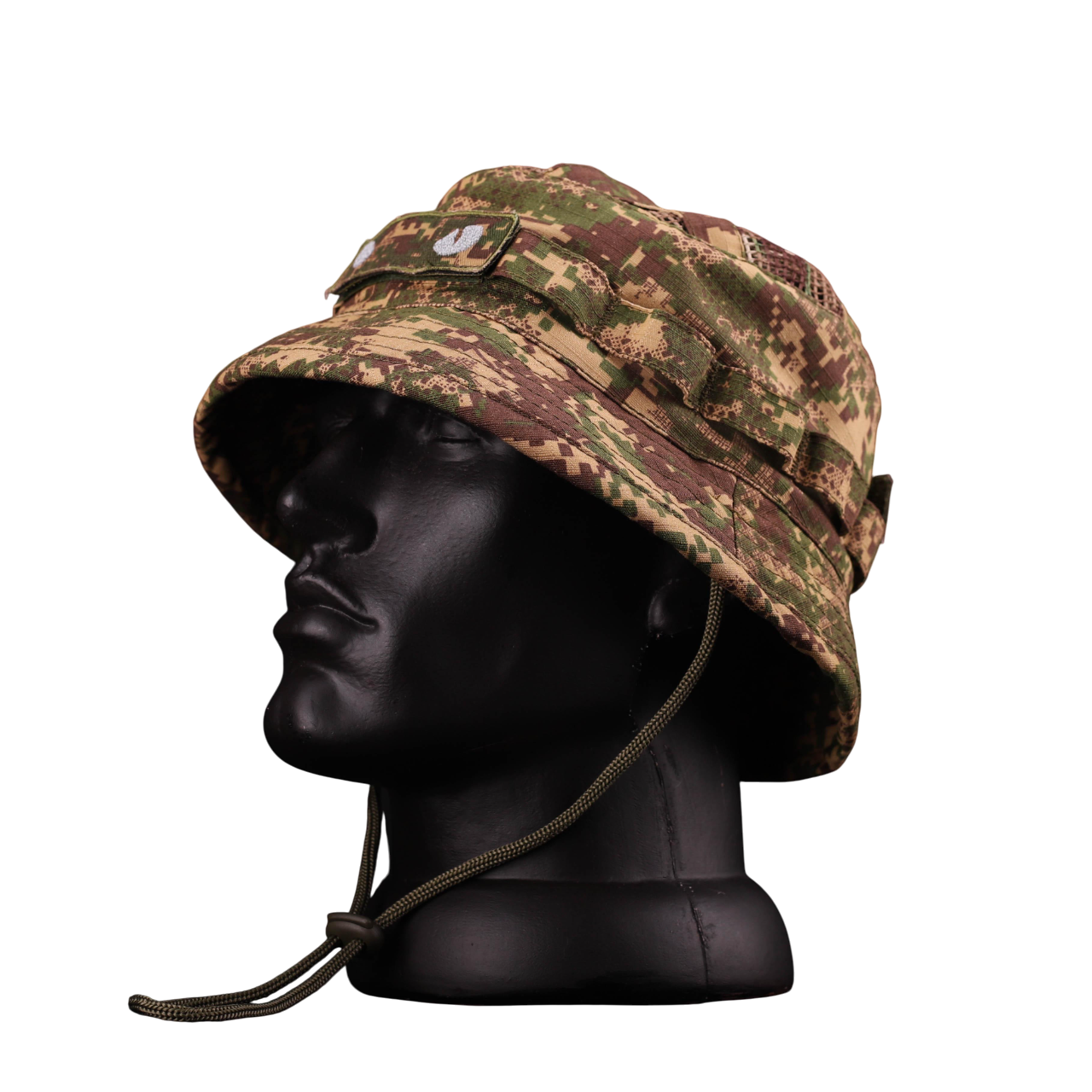 Панама с фиксатором рип-стоп FCT Design с велкро р.62 Пиксель Хищник (G-0822)