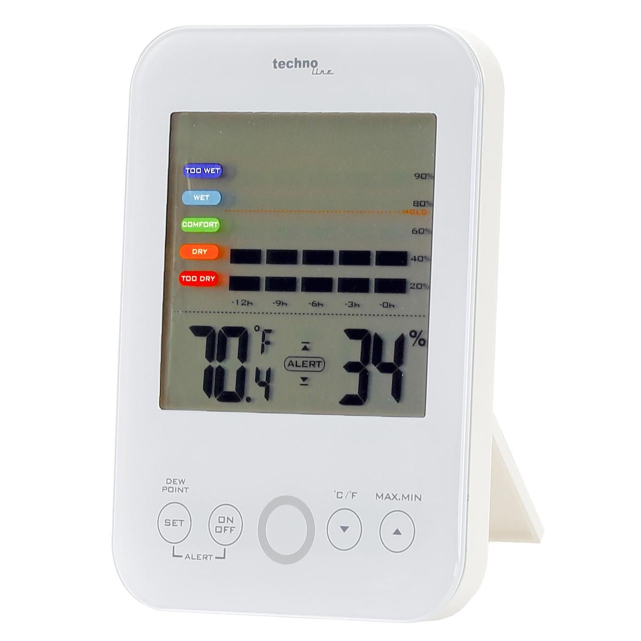 Термогигрометр Technoline WS9422 White (WS9422) - фото 2