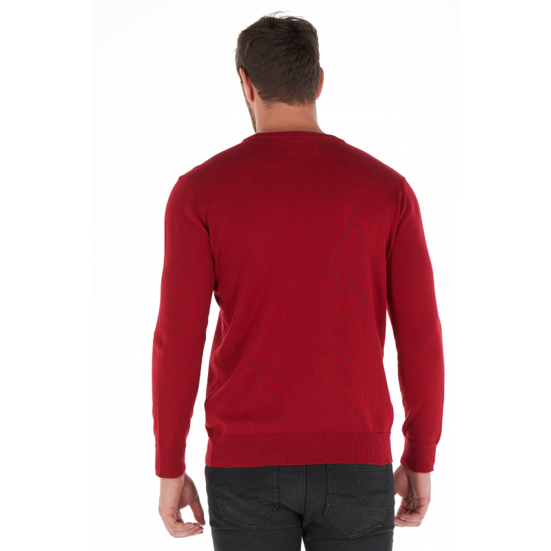 Светр чоловічий Lee cooper 10495522 L Червоний - фото 3