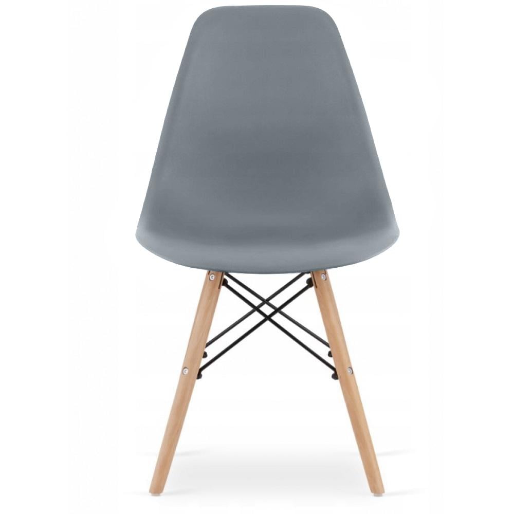 Стул для кухни на ножках Bonro В-173 Full KD Серый (42400162) - фото 3