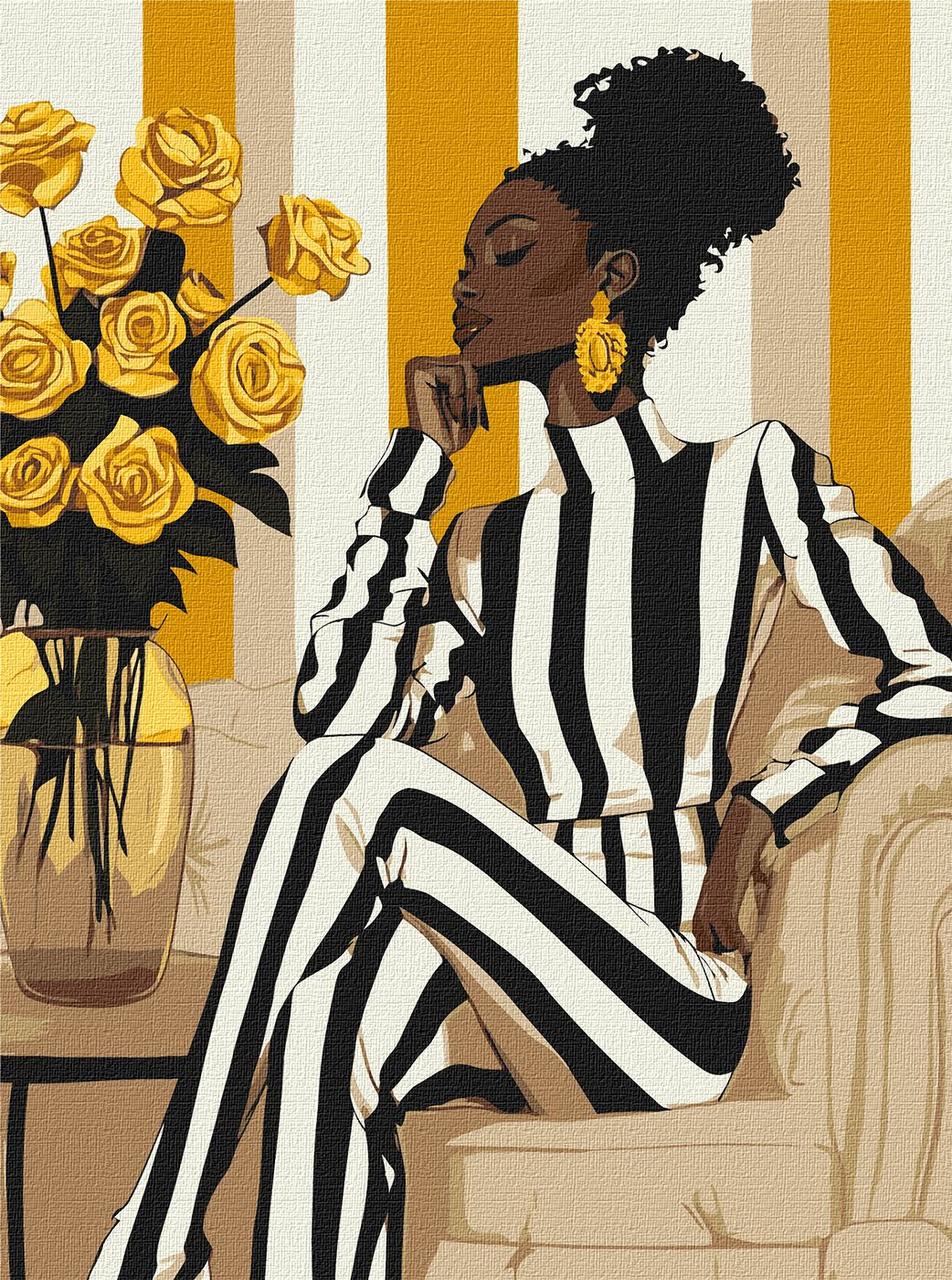 Картина за номерами Ideyka Витончені лінії 30х40 см (2824290444)