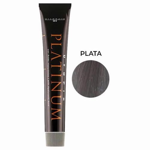 Крем-краска для волос профессиональная стойка HI HIPERTIN Platinum Plata 60 мл серебристая (2500111443)