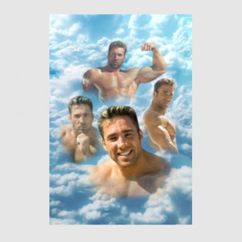 Стікер Billy Herrington 30,5x45 см (29633637)