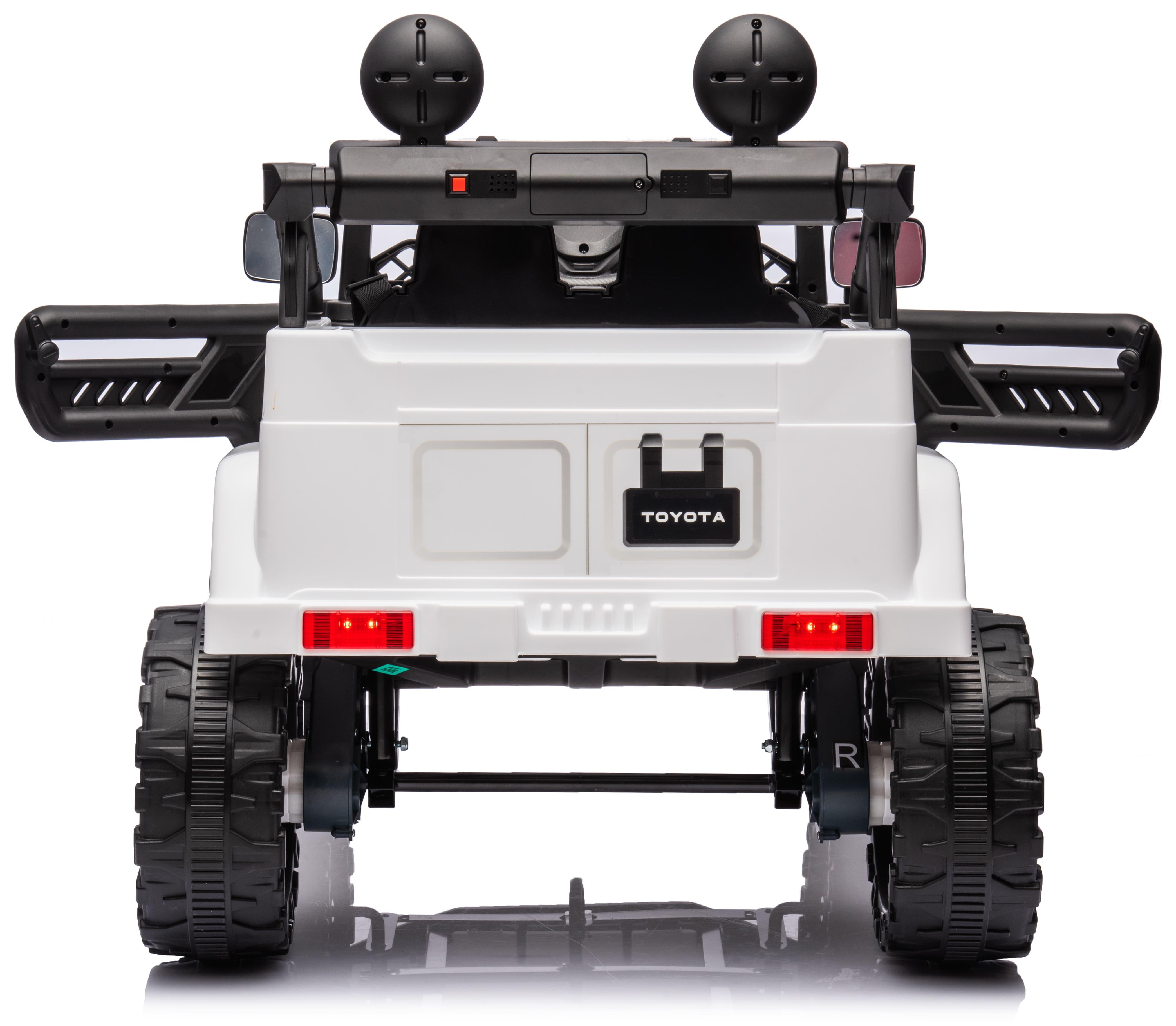 Електромобіль дитячий Toyota FJ Cruiser Білий (9902) - фото 6
