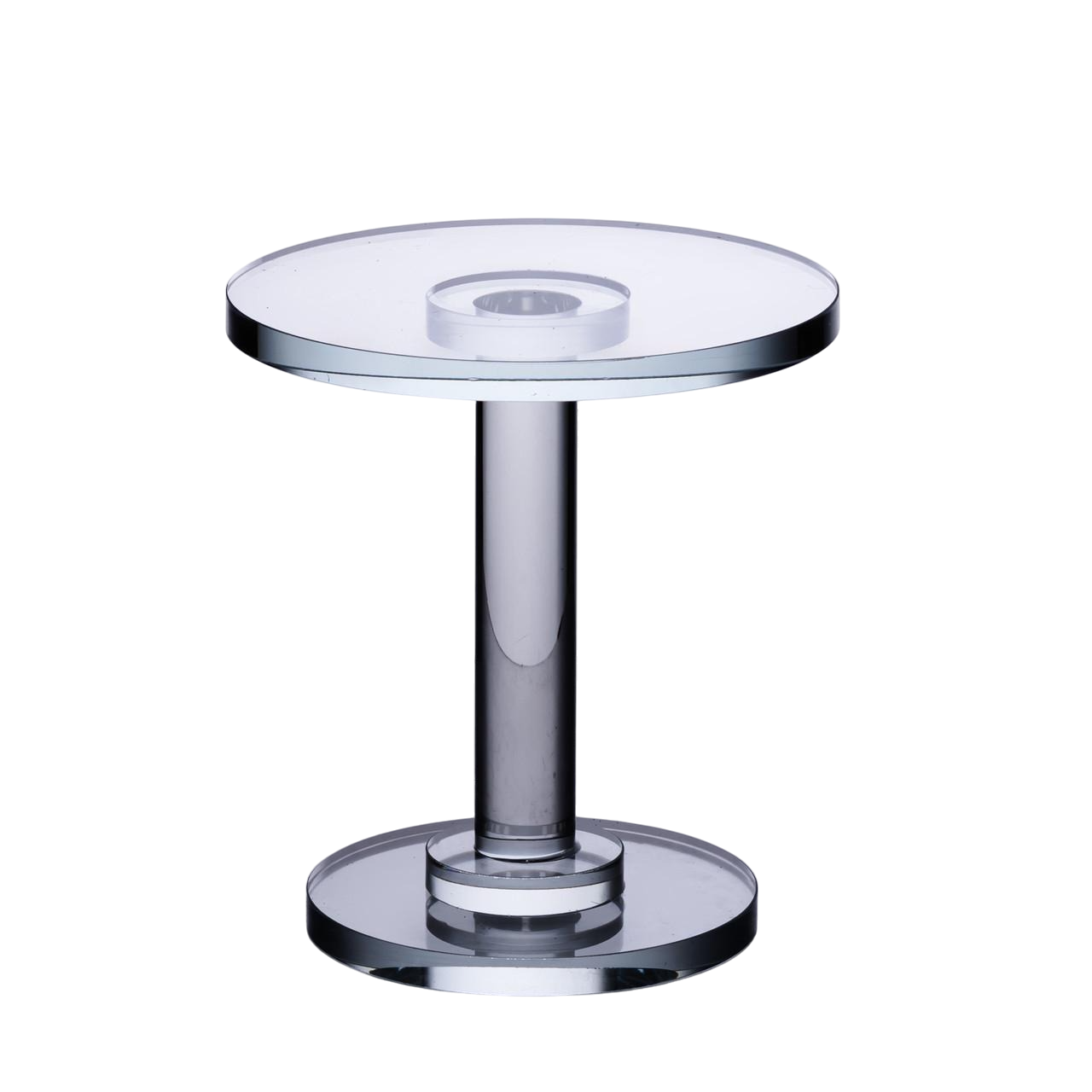 Подставка стеклянная для витрин и декора h 13,5 см (HP-4-69L) Подставка стеклянная для витрин и декора h 13,5 см (HP-4-69L)