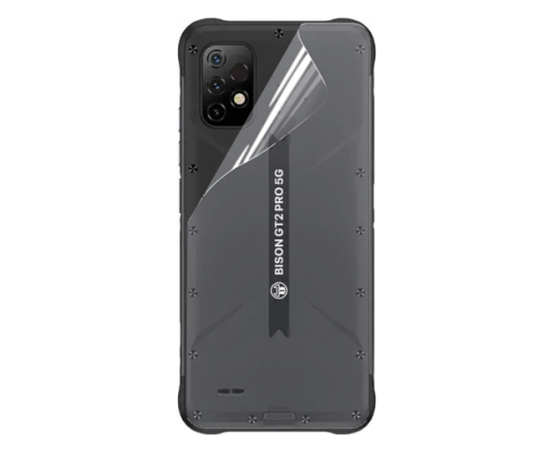 Пленка гидрогелевая противоударная Hydrogel Film для Umidigi Bison GT2 Pro на заднюю панель Transparent (PL-2527)