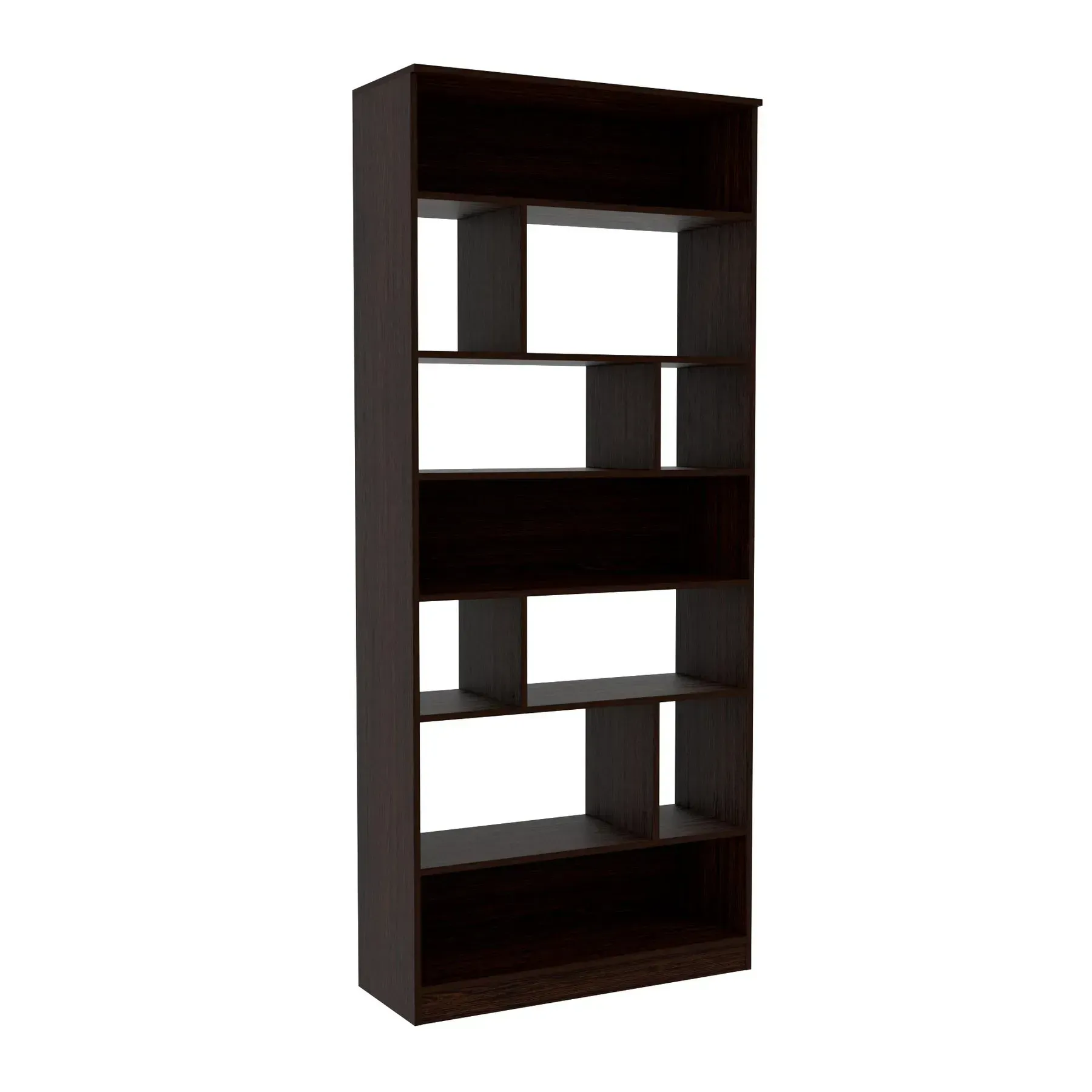 Стелаж Kontinent OS-7 90х35х210 см Венге Магія (52760371) - фото 1 Стелаж Kontinent OS-7 90х35х210 см Венге Магія (52760371) - фото 1