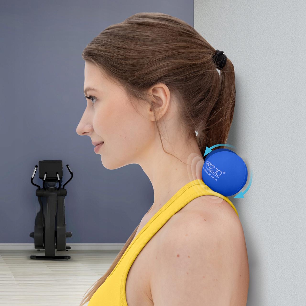 М'яч масажний подвійний 4fizjo Lacrosse Double Ball 6,5x13,5 см Blue (P-5907739314321) - фото 4 М'яч масажний подвійний 4fizjo Lacrosse Double Ball 6,5x13,5 см Blue (P-5907739314321) - фото 4