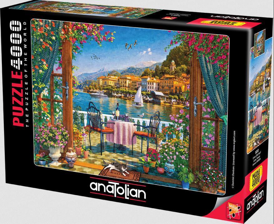 Пазл Anatolian Озеро Комо 4000 эл.