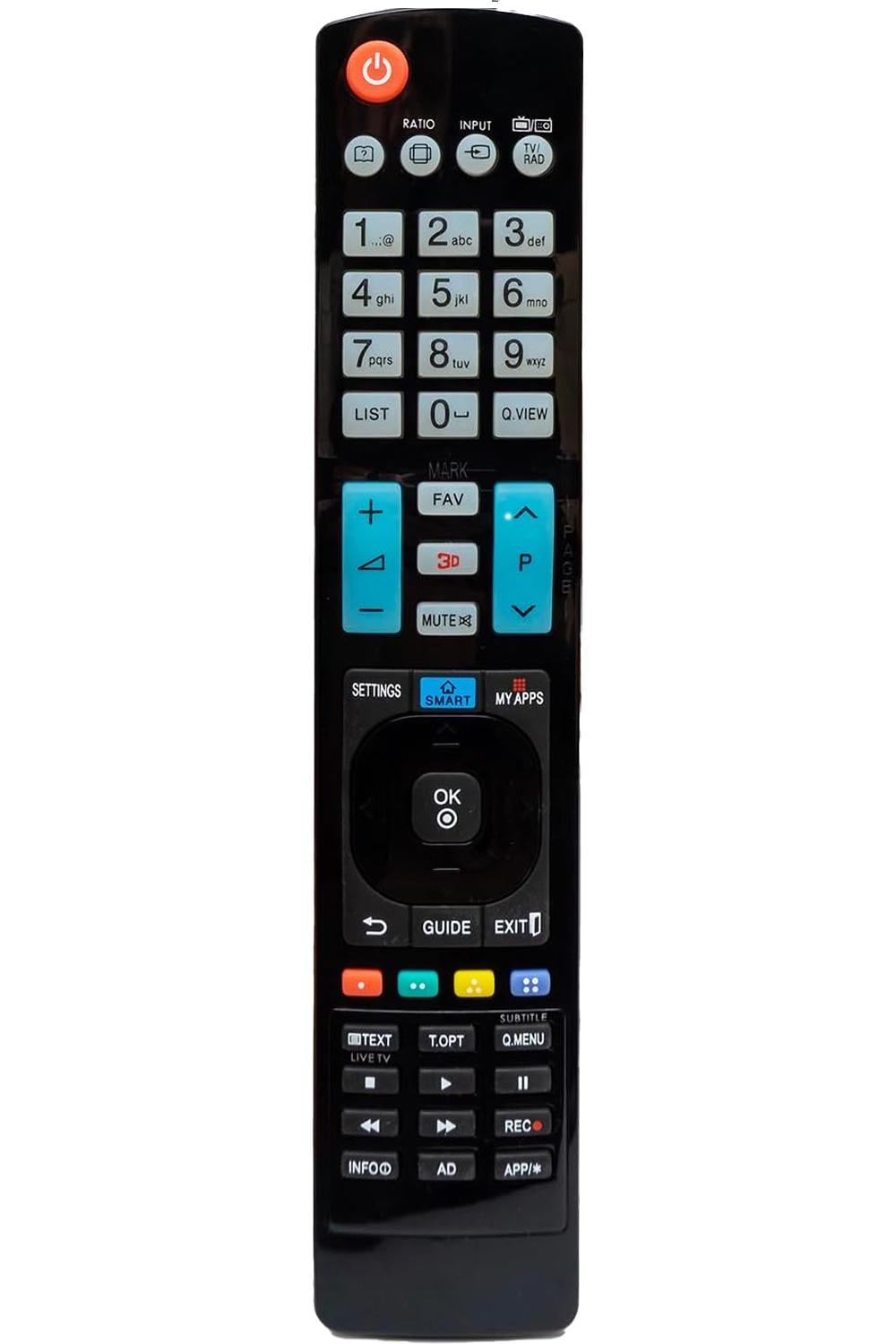 Пульт для телевизора LG AKB73615303 (1845)