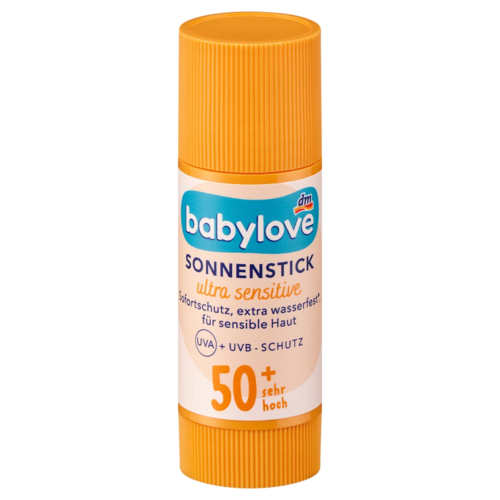 Крем-стик солнцезащитный детский Babylove Sonnenstick Sensitiv SPF50+ для чувствительной кожи 20 мл (EPI-15102025-246)