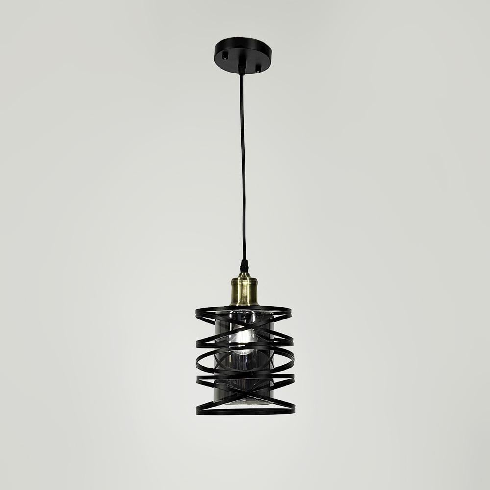 Підвіс з графітовим плафоном 16х16 см (12333/1 BK+GR) - фото 3 Підвіс з графітовим плафоном 16х16 см (12333/1 BK+GR) - фото 3