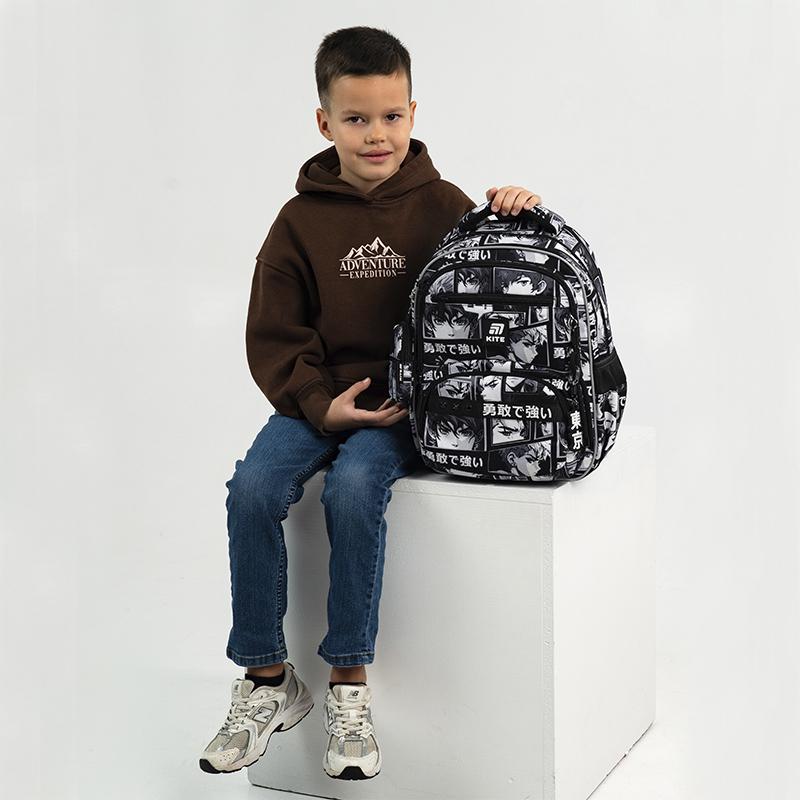 Рюкзак шкільний з ортопедичною спинкою KITE Education K25-773M-4 Anime Boy (000995289) - фото 13 Рюкзак шкільний з ортопедичною спинкою KITE Education K25-773M-4 Anime Boy (000995289) - фото 13