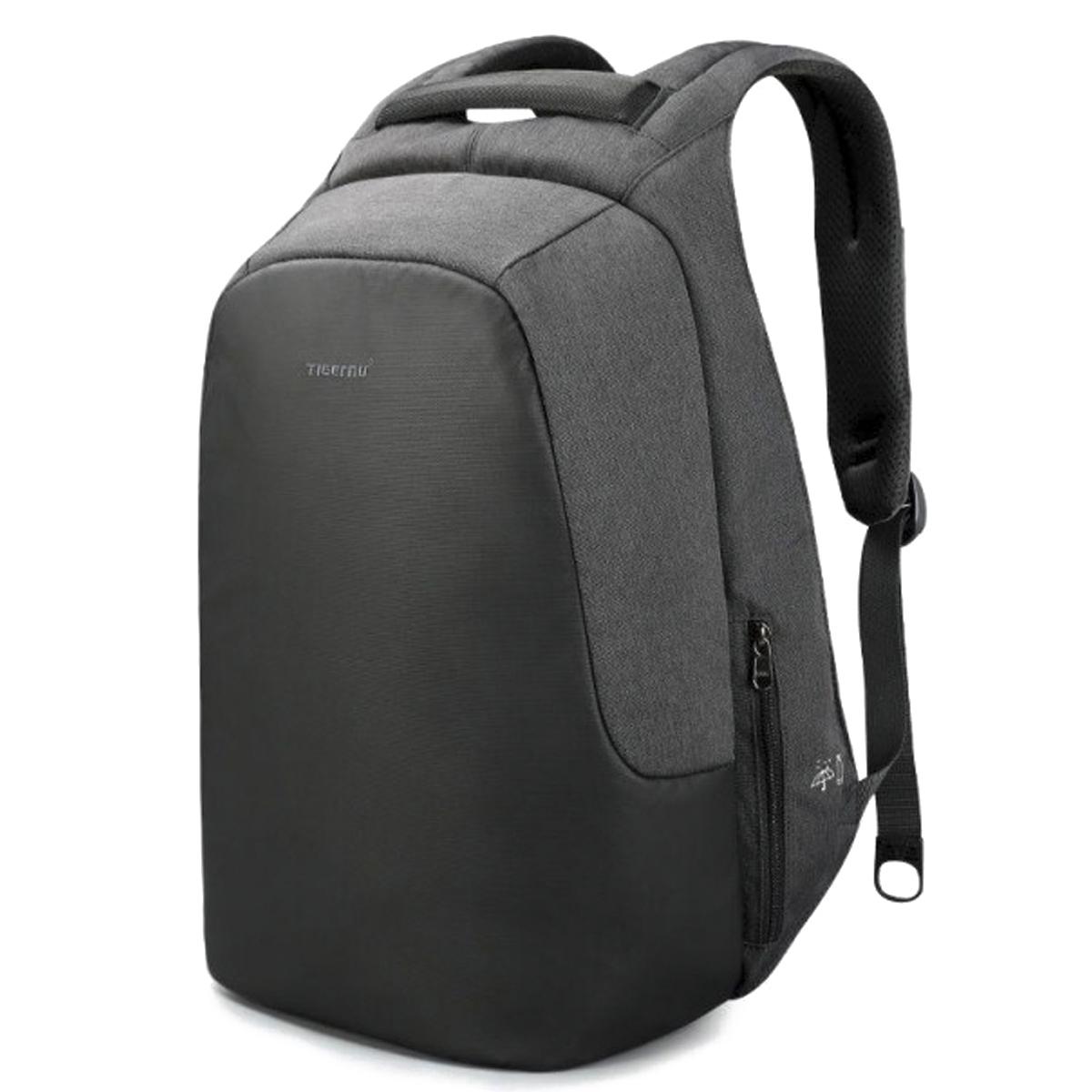 Городской рюкзак антивор Tigernu T-B3615B для ноутбука 15,6" с USB 20 л Черный (TGN-T-B3615B-1778)