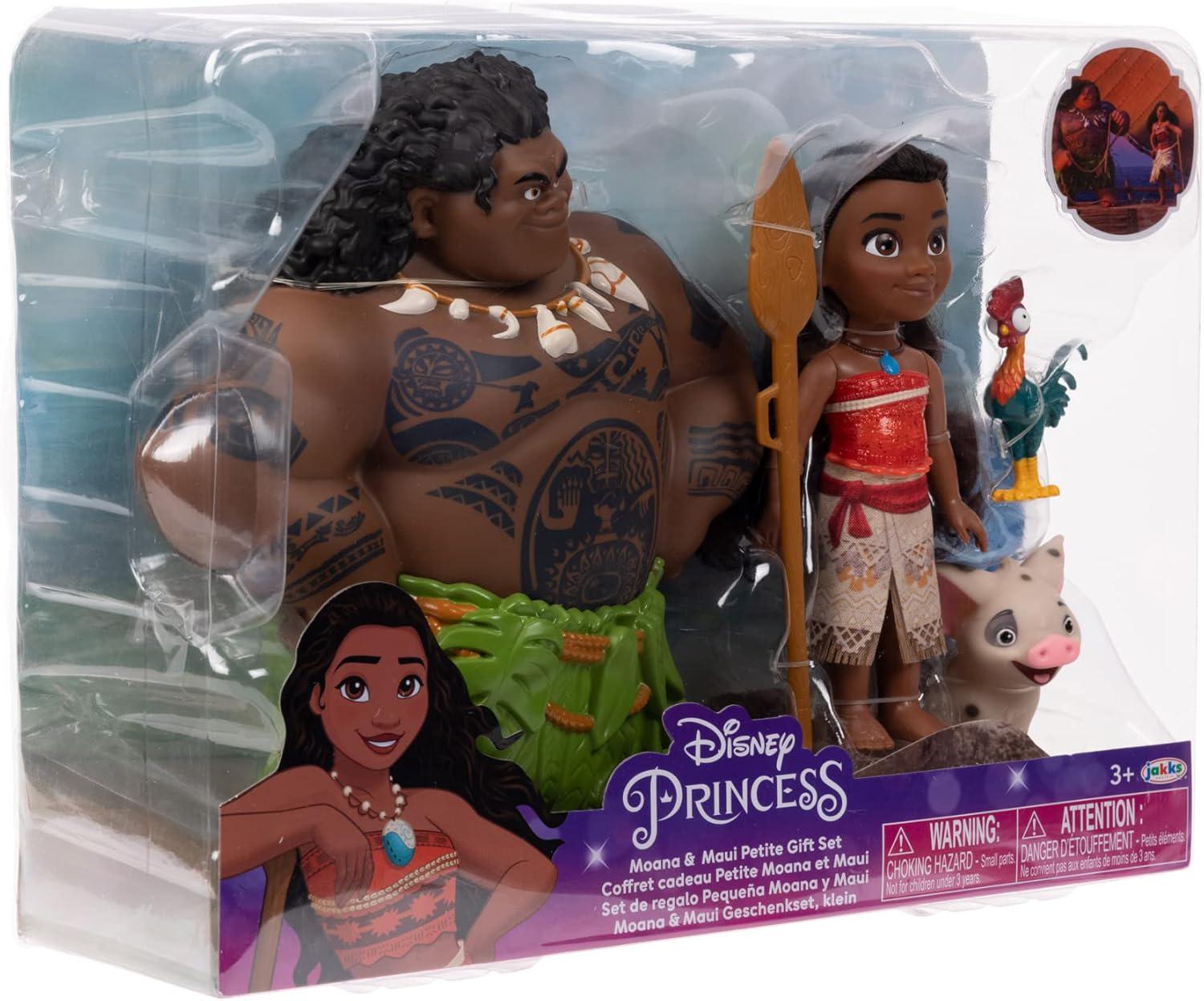 Набор кукол Disney Princess Moana & Maui Petite Doll Gift Set! (223124) - фото 6