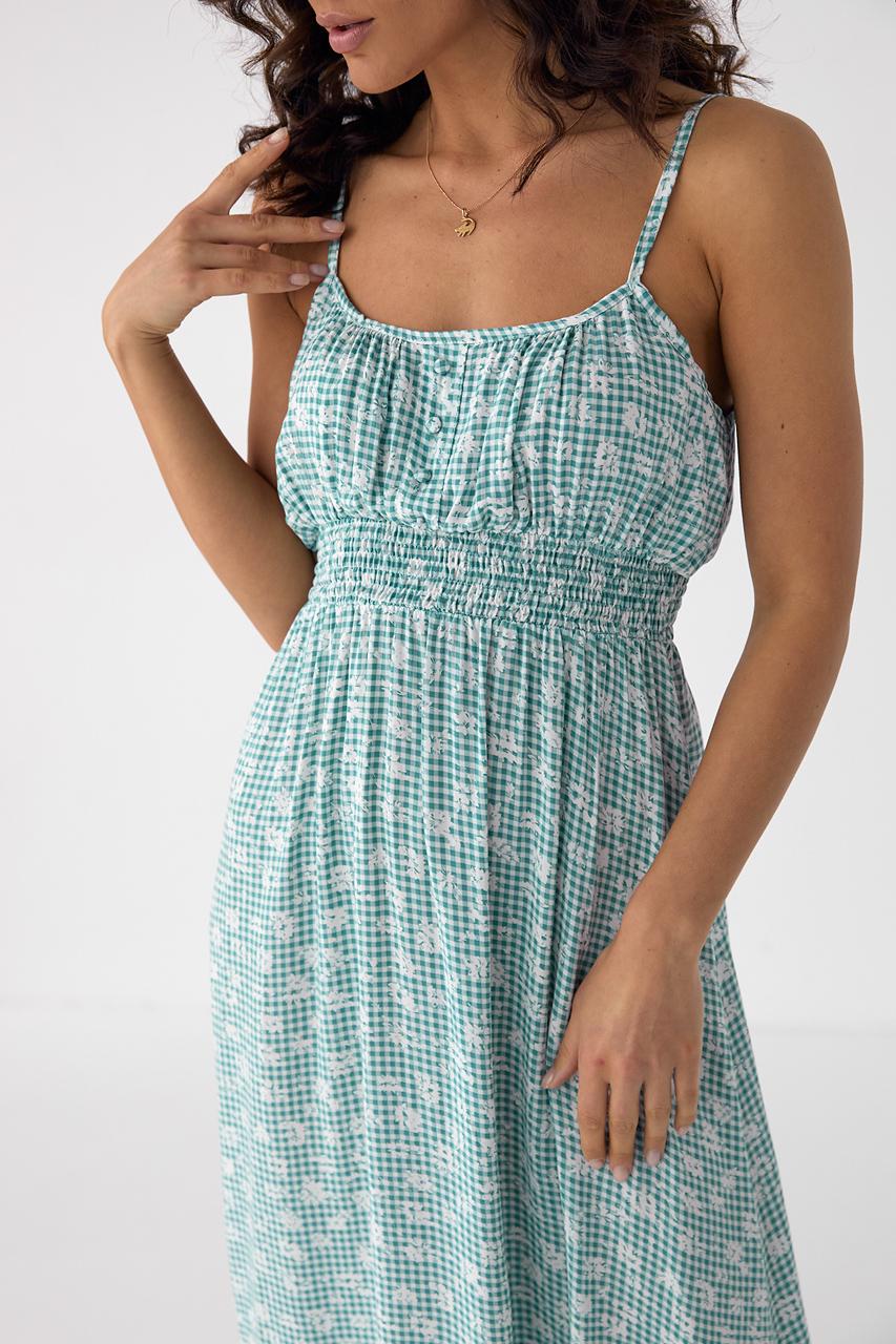 Сарафан D-K Basic M Зеленый (9496186) - фото 4