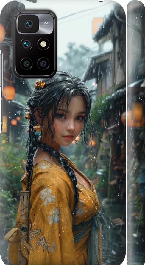Чехол на Xiaomi Redmi 10 Anime-girl (6133m-2488-42517)