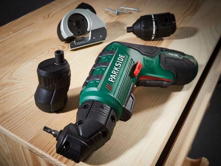 Отвертка-шуруповерт аккумуляторная PARKSIDE PAS D5 4в1 4V 1500 mAh 10 Nm - фото 3 Отвертка-шуруповерт аккумуляторная PARKSIDE PAS D5 4в1 4V 1500 mAh 10 Nm - фото 3