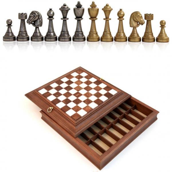 Шахматы элитные сувенирные 70M 280AW - фото 5 Шахматы элитные сувенирные 70M 280AW - фото 5