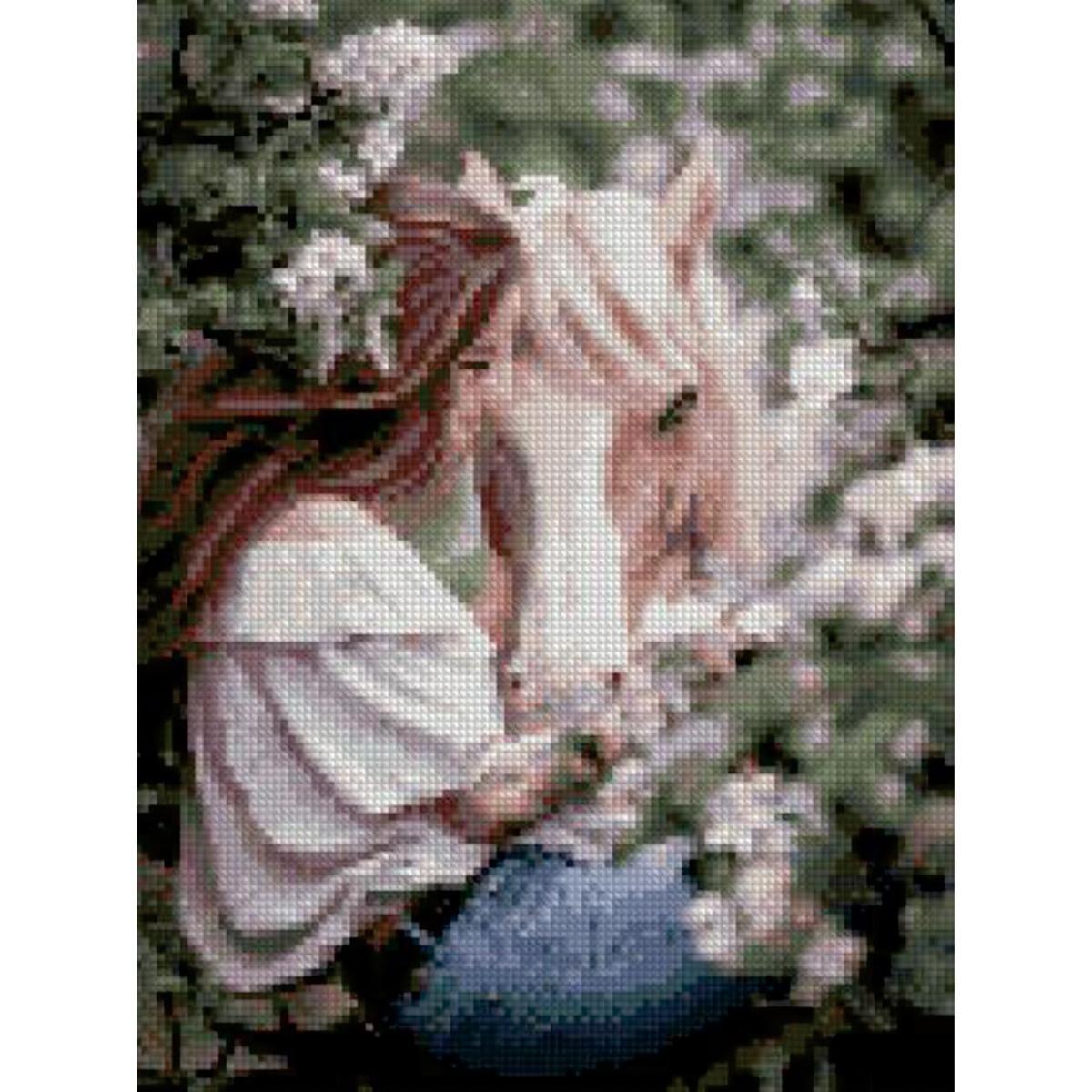 Алмазна мозаїка Strateg Фаворит 30х40 см (Str-HX097)