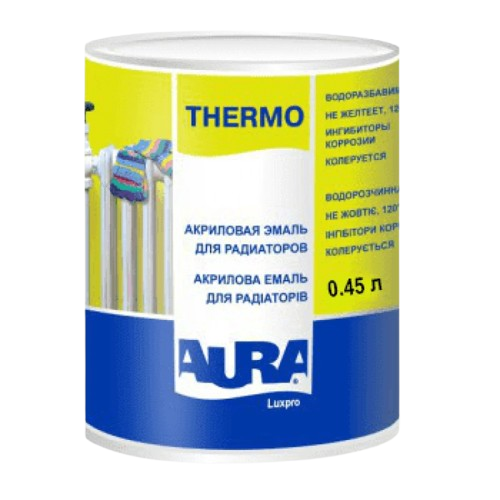 Эмаль акриловая Aura Lux Pro Thermo 0,45 л (2571438968)