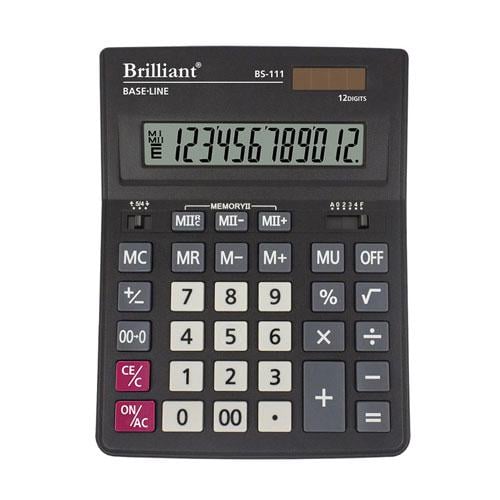 Калькулятор Brilliant 12-розрядний (BS-111)