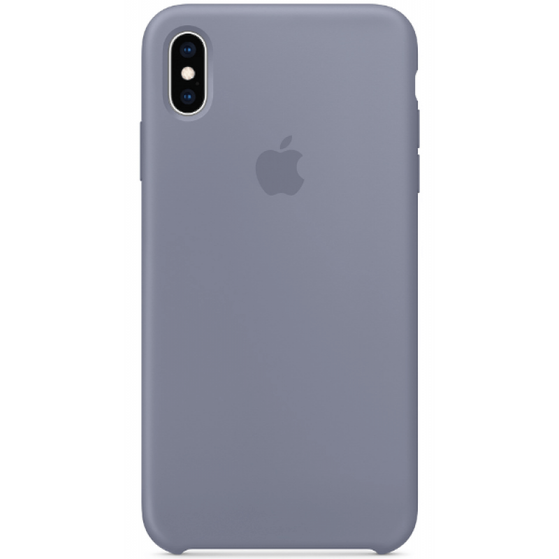 Чехол GoVern Silicone Case для Apple iPhone X/XS Lavender Gray