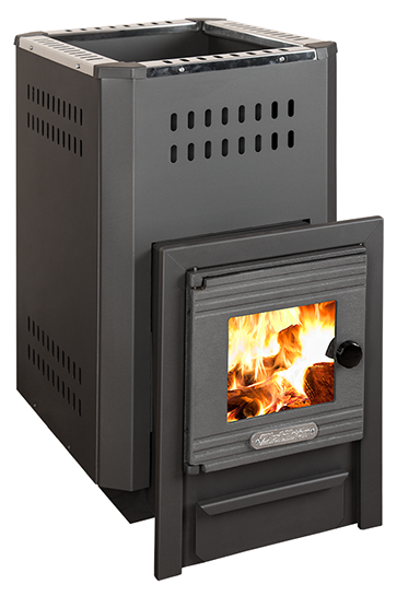 Печь для бани Pro-Thermo Panorama с чугунной дверцей и со стеклом на дровах (9359305)