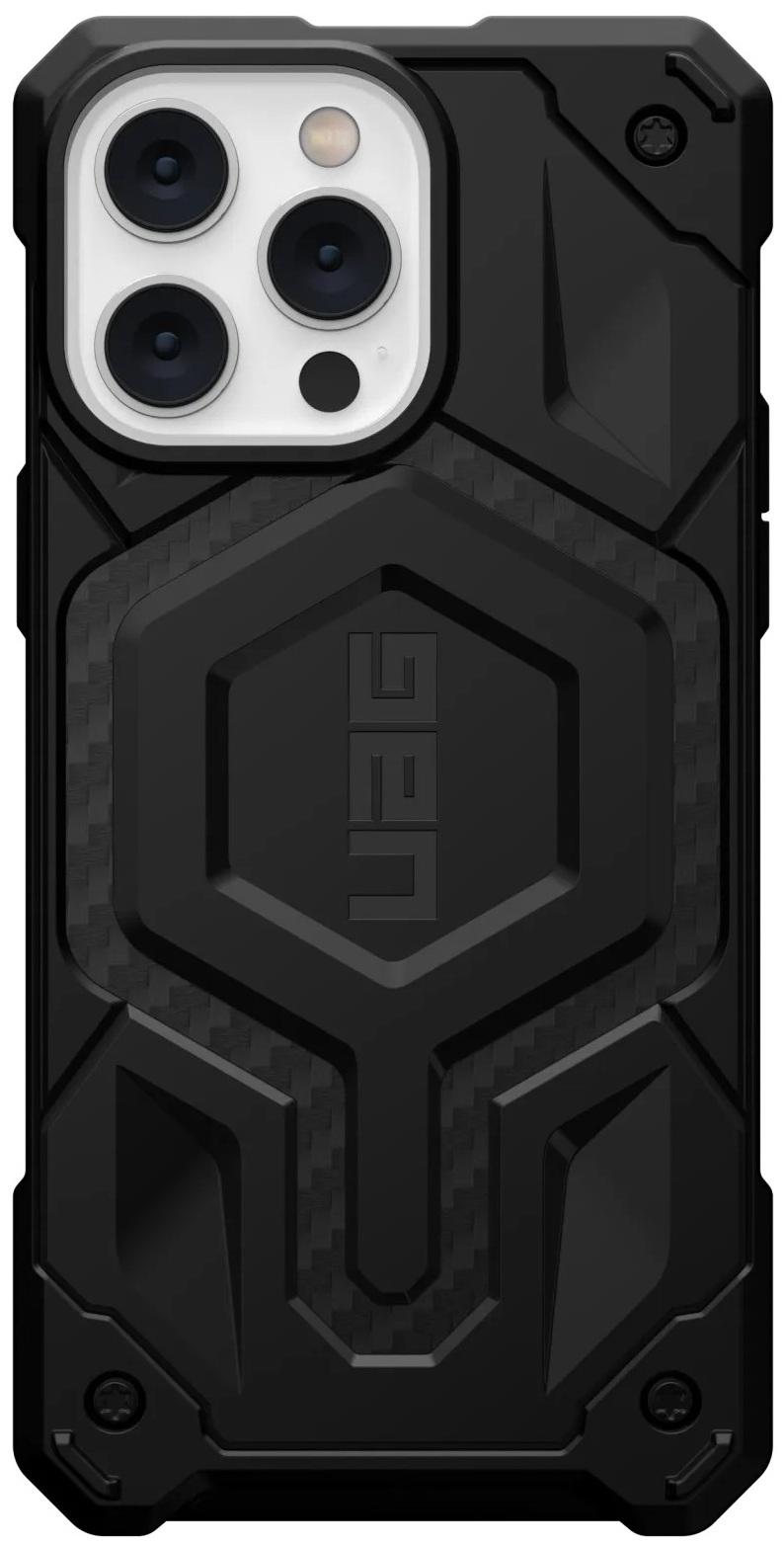 Чохол протиударний UAG Monarch MagSafe 114030114242 для Iphone 14 Pro (6.1") Carbon Black