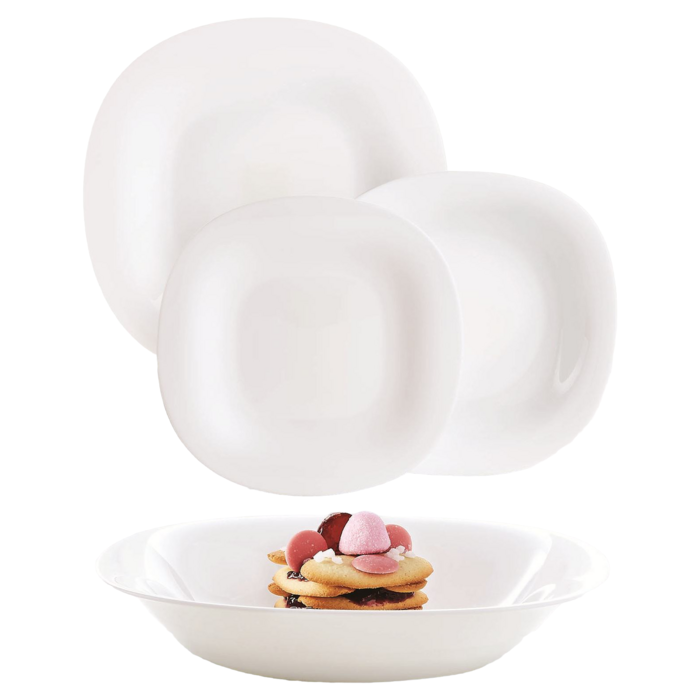 Столовий сервіз Luminarc Carine White 18 пр. (7227192)