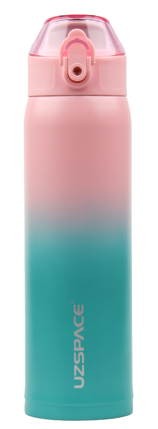 Термокружка Uzspace X4 Gradient 500 мл Розовый с голубым (4201) Термокружка Uzspace X4 Gradient 500 мл Розовый с голубым (4201)