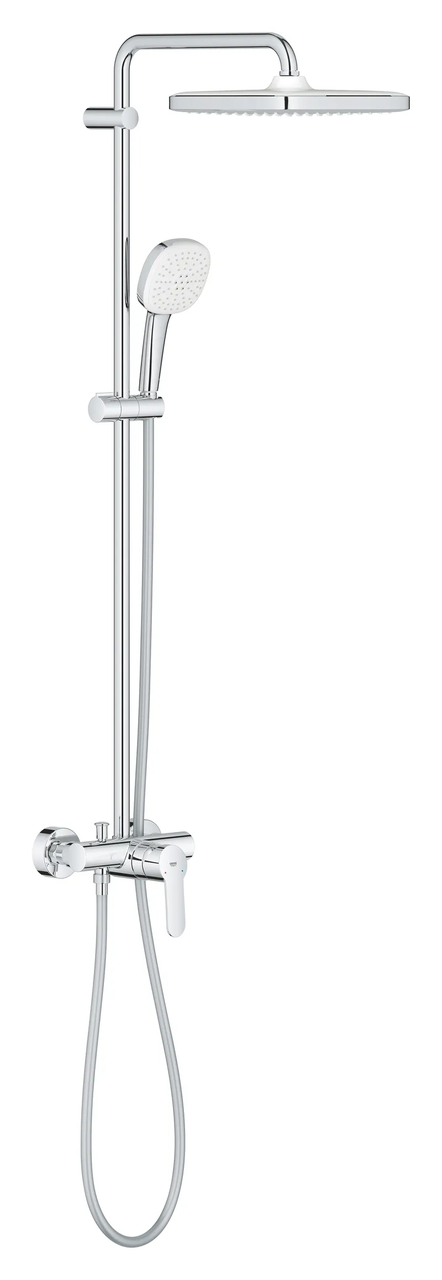Душевая система Grohe Tempesta System 250 Cube с однорычажным смесителем настенного монтажа (26692001)