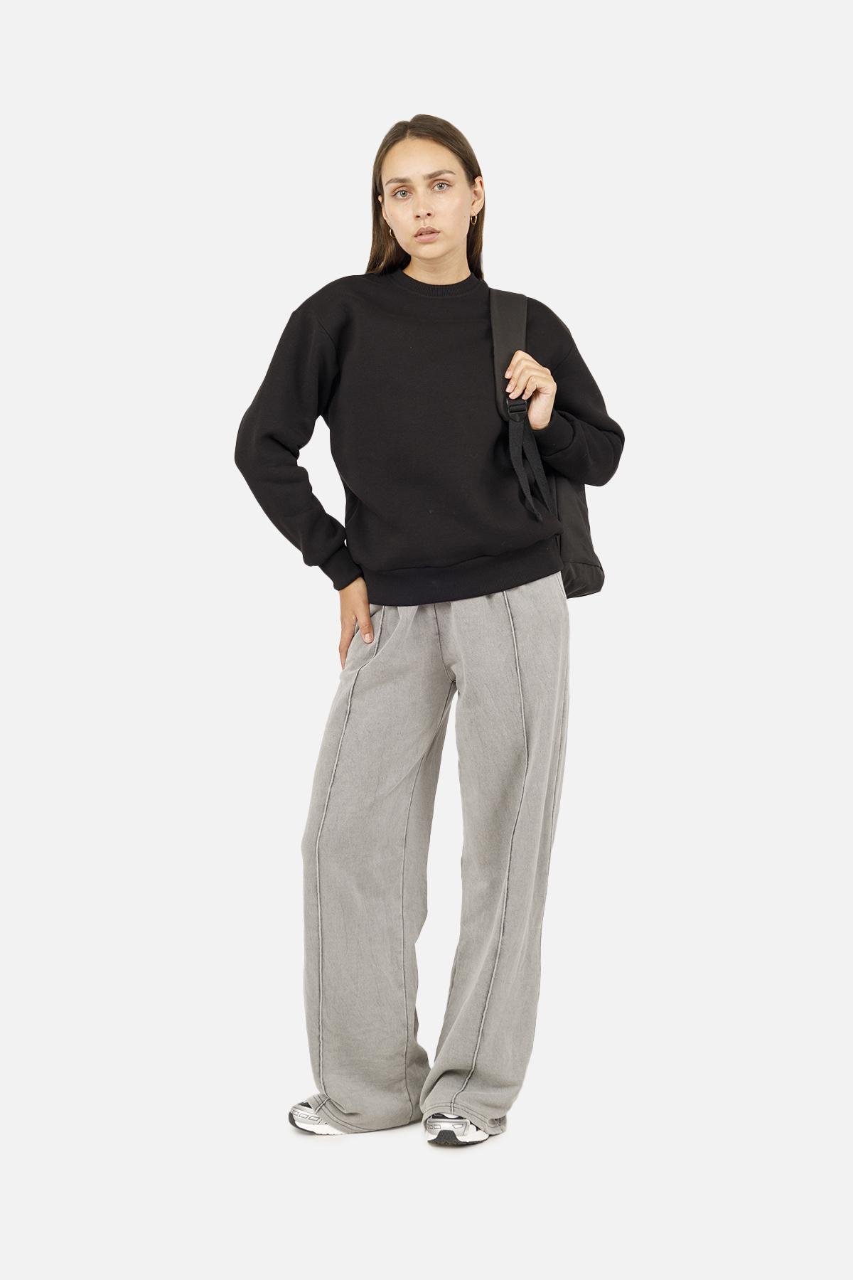 Світшот жіночий ЦБ-00254561 р. 42 Чорний (SKT001004618) Світшот жіночий ЦБ-00254561 р. 42 Чорний (SKT001004618)