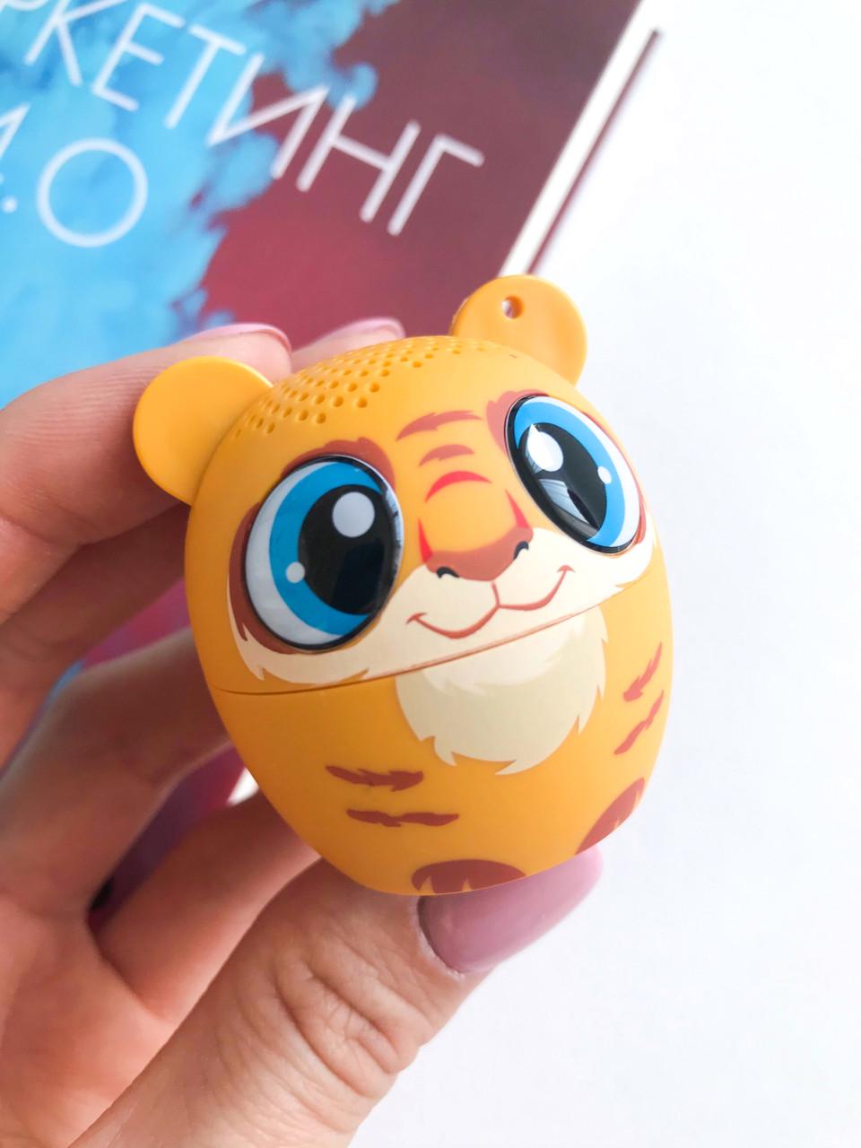 Портативная колонка Click Bluetooth Speaker Audio Animals Тигренок