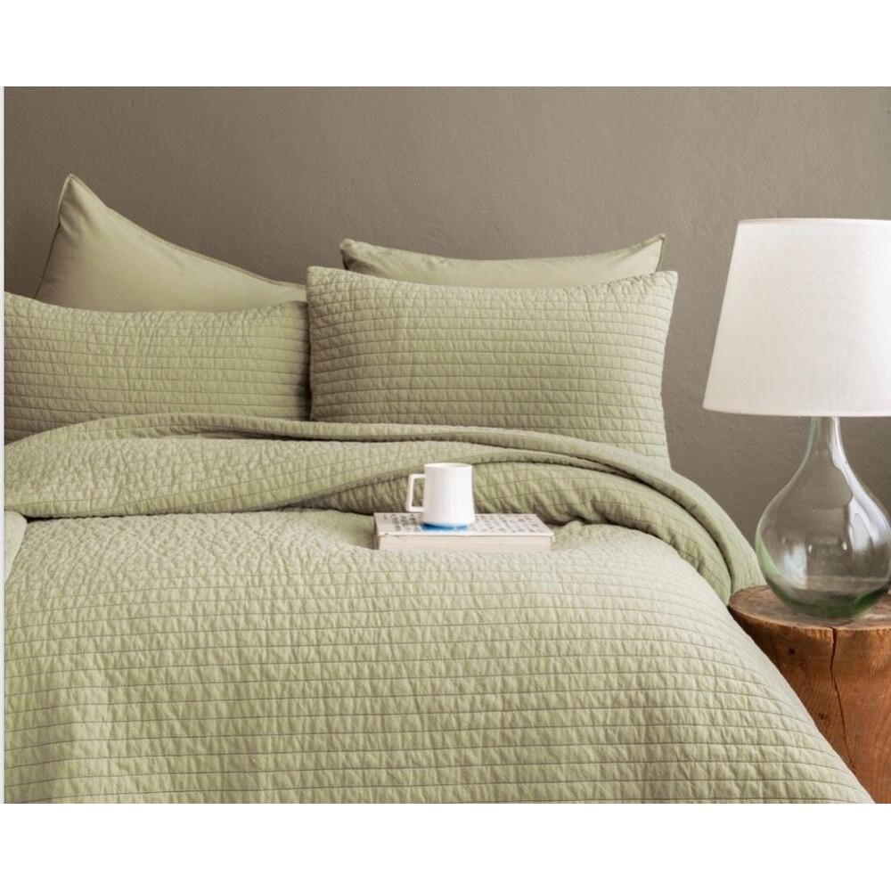 Покрывало Issimo Home Savanna sage поплин 240x260 см с наволочками 2 шт. 50x70 см (2000022281826) Покрывало Issimo Home Savanna sage поплин 240x260 см с наволочками 2 шт. 50x70 см (2000022281826)