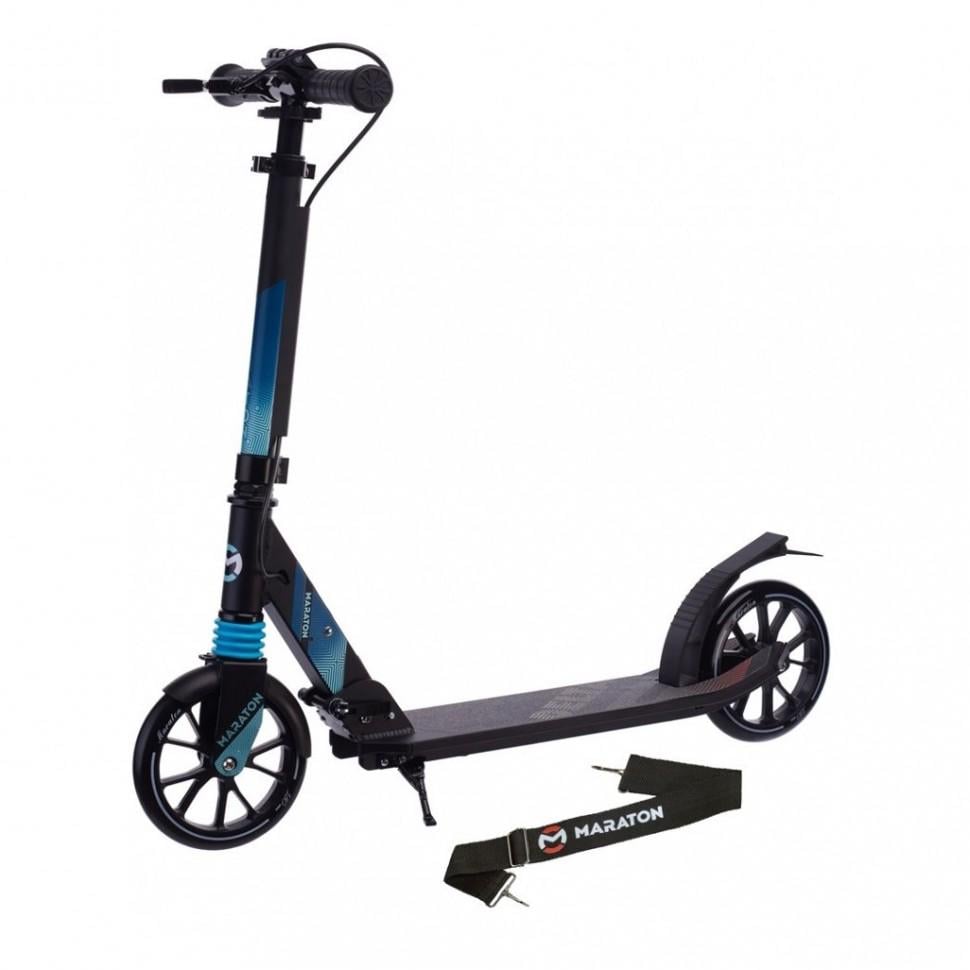 Самокат Maraton Delta Черный (232042)